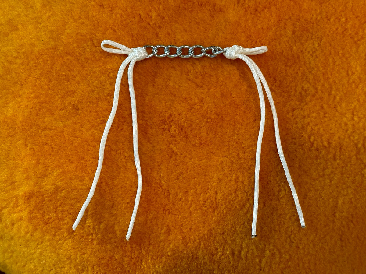 Nylon String Curb With Single Row Chain