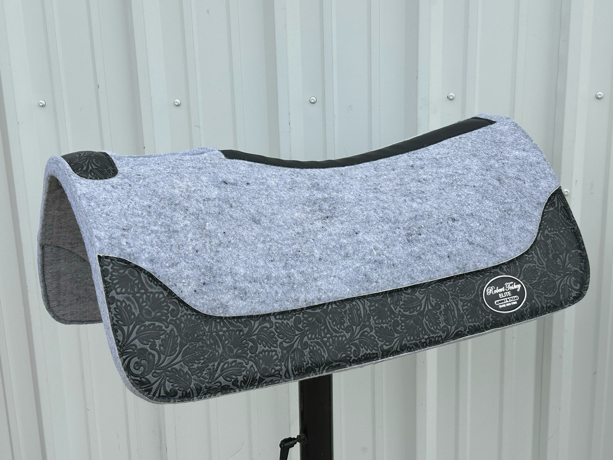 Robert Teskey Elite Contoured 1- inch Thickness Felt Saddle Pad